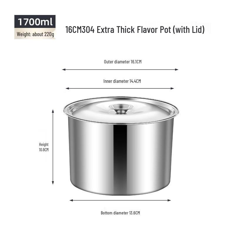 Laino Stainless Steel Seasoning Jar