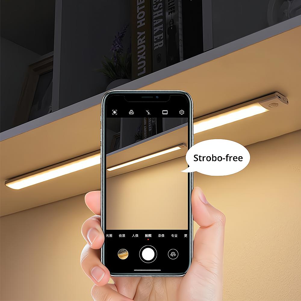 Night Light 3color In One Home Lamp Motion Sensor Wireless USB Under Cabinet Dormitory Wardrobe Closet Cupboard Indoor Lighting