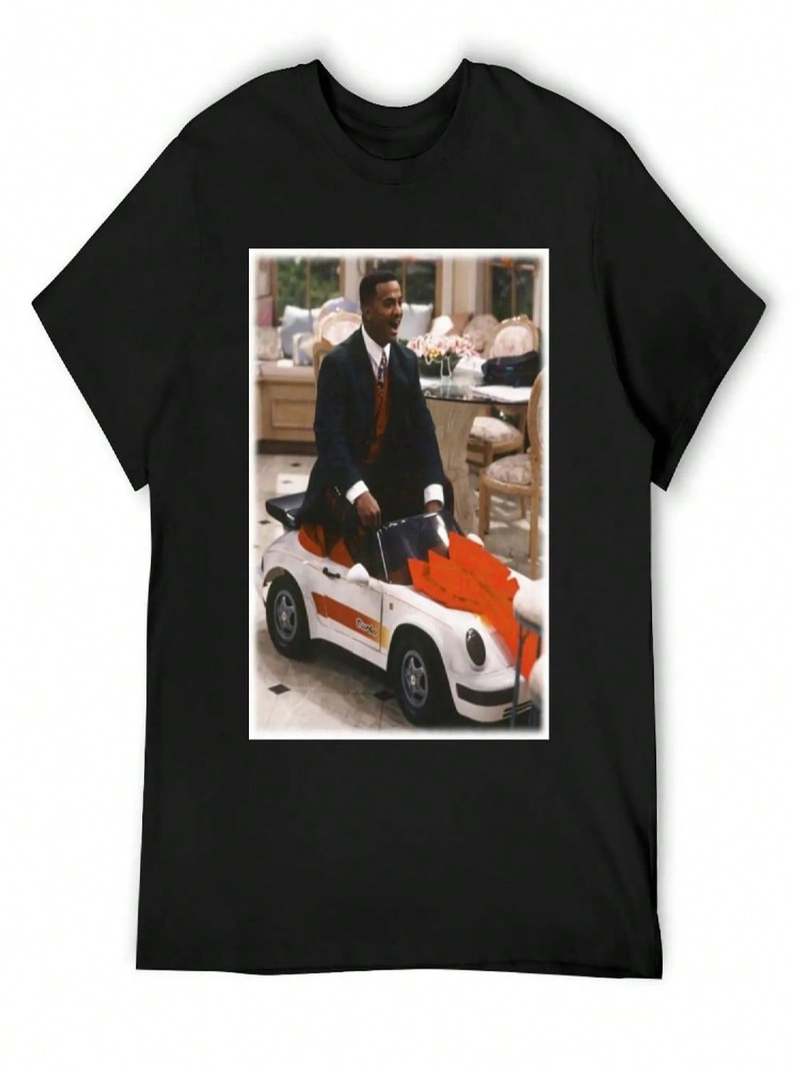Carlton T-Shirt Vintage Clothes Man T-Shirt Plus Sizes  unisex T Shirts S разноцветный