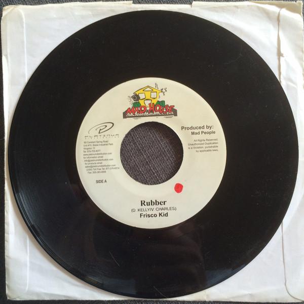 

7inch Record FRISCO KID - Rubber NONE Mad House Jamaica Reggae, Ska & Dub Used