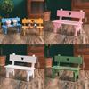 Wooden Miniature Chair Craft Display Background For Art Projects And Photos