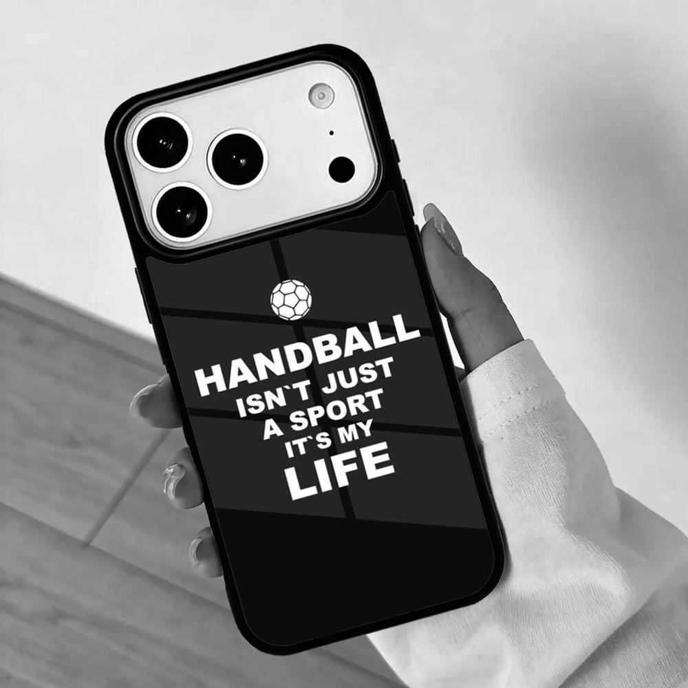 Handball Sport Mobile Phone Case for IPhone 17 AIR 16pro Max 15 14 13 12 11 Bumper Cover
