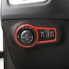Auto Front Scheinwerfer Lampe Schalter Knopf Abdeckung Zierleiste Passend für Jeep Compass Linkslenker 2017 - ABS Innenraum Zubehör