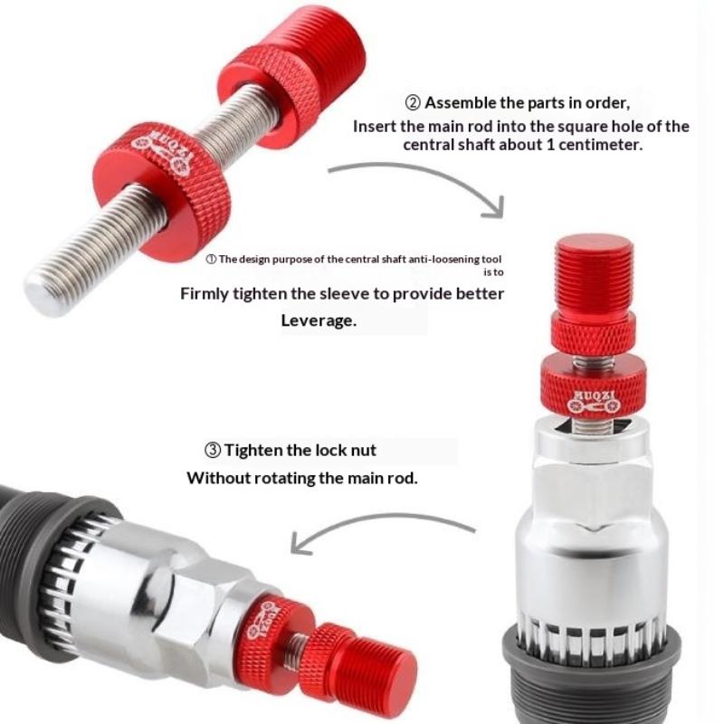 1/2Pcs Bike Square Bottom Bracket Remover 20 Teeth Bottom Bracket Removal Tools Road Bike Bb Removal Wrench