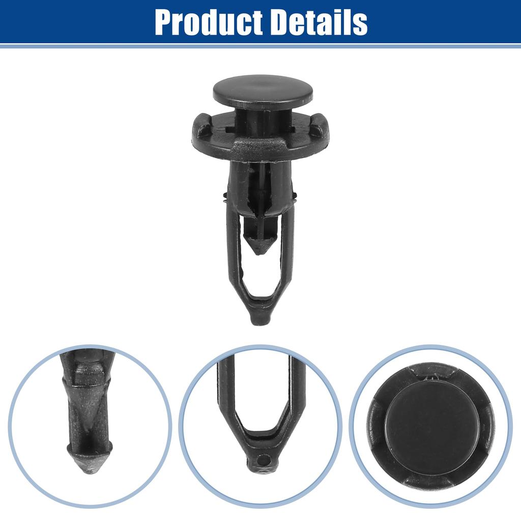ACROPIX Toyota Car Front Vapor Retainer Clip Push Type Rivets for Corolla 2019-2022 - 40 Pack