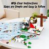 Jesus Shepherd God Building Blocks, Jesus Bible Story Action Figuretoys, Easter And Christmas Gifts For Kids Adults, 351Pcs