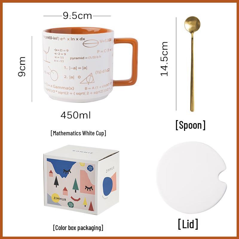 YudeFeng Ceramic Mug with Lid