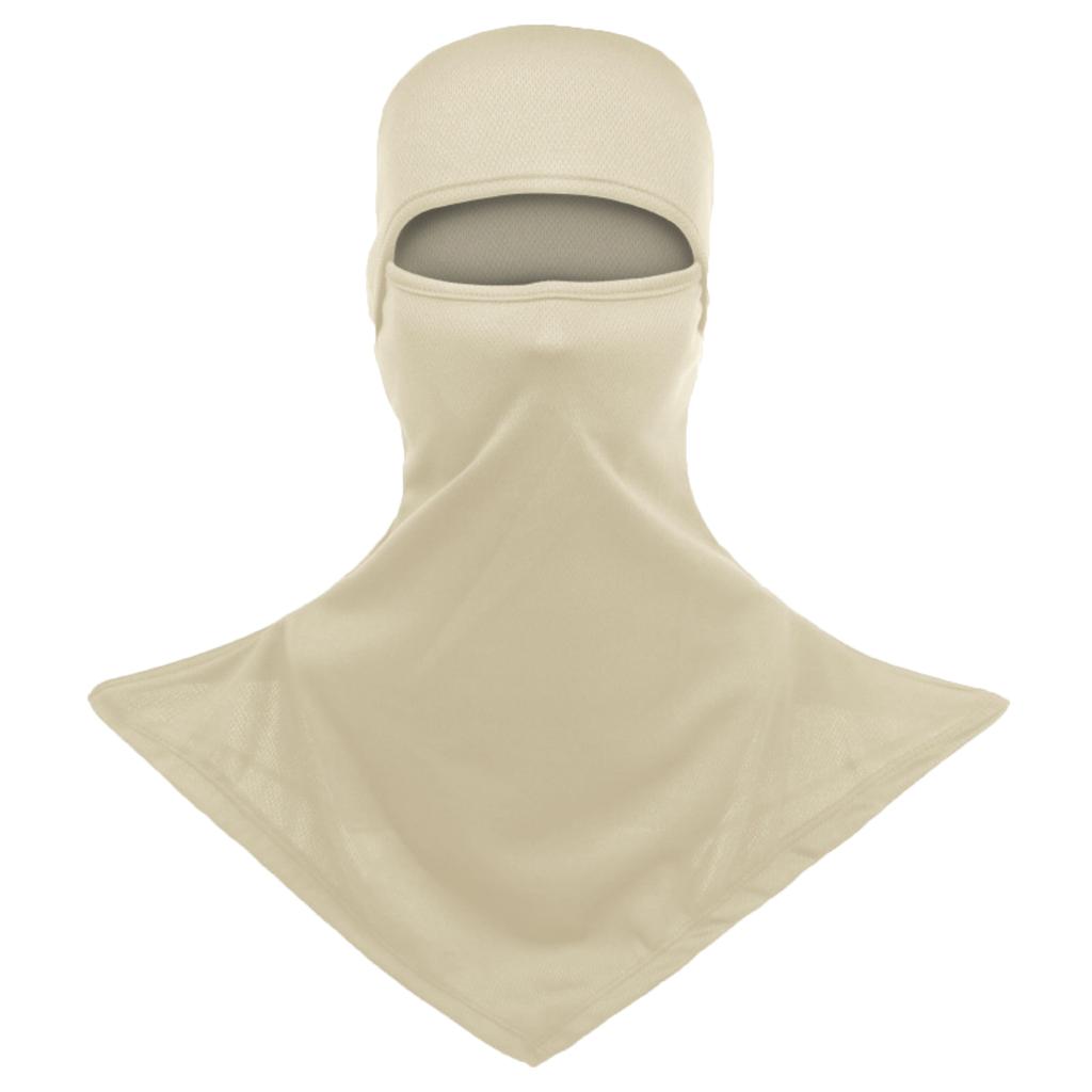 Maschera Balaclava Integrale Maschera Facciale Tessuto Traspirante Leggero Protezione UV Ghetta per il Collo per Attività all'Aperto Ciclismo Corsa Escursionismo