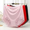 Seamless Panties High Waist Women's Briefs for Weight 100kg Large Size Underpants Solid Color Boyshorts