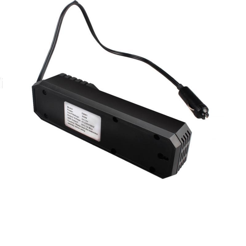 1Pcs 200W Car Inverter Dc 12V To Ac 220V 4 Usb Fast Charging Socket Power Adapter Power Supply