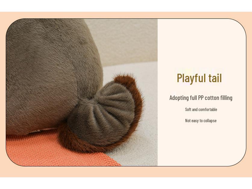 Trendy Plush Fortune Dog Doll - Cute Children's Rag Doll and Pet Ornament