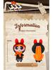 Official Powerpuff Girls Bubbles Plush Toy with Academy Outfit and Magic Robe - Cute Gift Doll Pendant