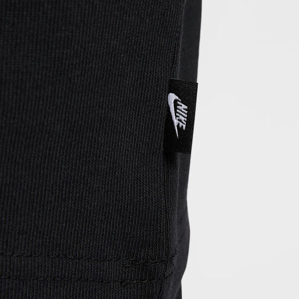 Nike Sportswear Premium Essentials Fashion Comfortable Soft Skin-Friendly Long Sleeve Pocket T-Shirt Men Tops Black DR7930-011