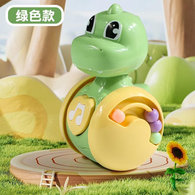 Tumbler Wobbler Hračky pro kojence chlapce dívku - Ideální pro učení lezení a ranou výchovu! Vojáček hračka pro miminka 6 až 12 měsíců