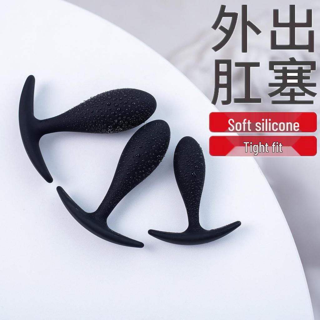 Silicone G-Spot Anal Plug Massager for Female Orgasm Enhancement