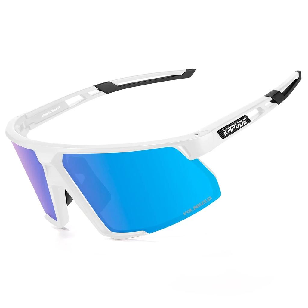 Kapvoe Cycling Polarized Sunglasses for Men Women Luxury Glasses Driving Cycling Golf Bike Glasses Fashion Shades Hiking Eyewear