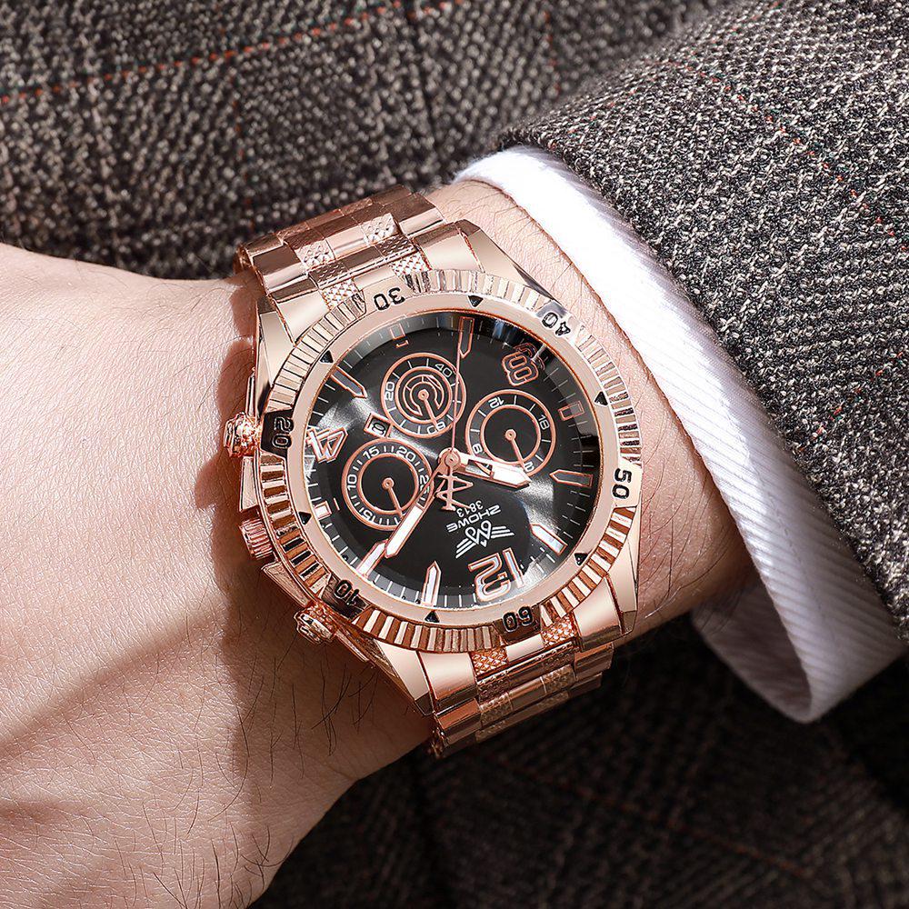 Men s Stylish Quartz Casual Business Watch with Simple Alloy Band
