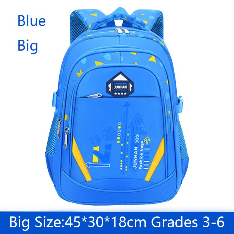 Kid'S Shoulder Bag Geometry Pattern Teen Children Backpack Fashion Schoolbag Boy Girl Backpack Book Bag Waterproof Mochila