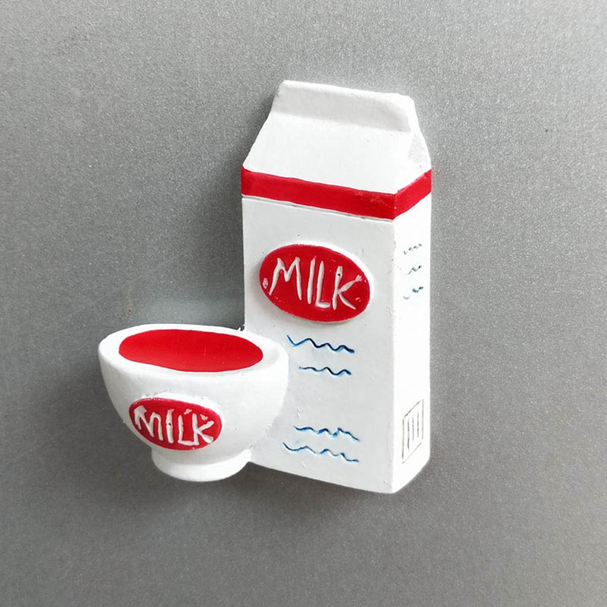 

Food Simulation Magnetic Cooking Board Stickers Message Sticker Fridge Magnets Note Holder 7