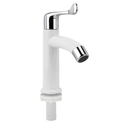 Rubinetto per Bagno, Rubinetto per Lavabo in ABS con Filetto G1Celsius2, Beccuccio Rotante per Acqua Fredda per Cucina, Camper, Mobiletto