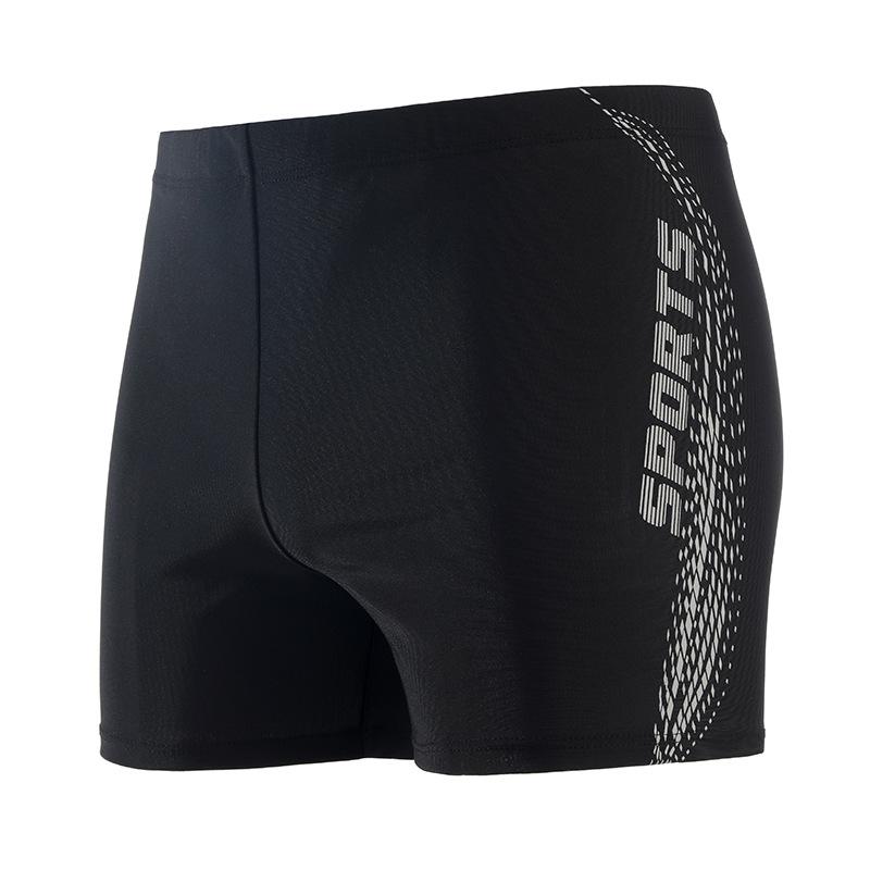 Herren Schnelltrocknende Badehose mit eckigem Bein, Elastisch, Bequem & Atmungsaktiv, Übergröße, Stil 2025