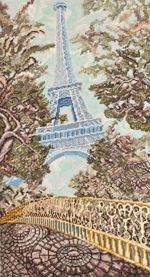 Cross Stitch Kit Abris Art Paris