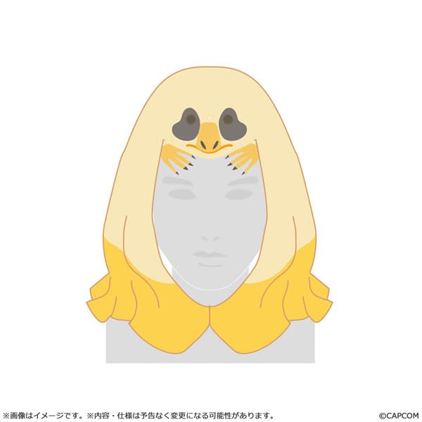 

Capcom Monster Hunter Wilds Kigurumi Hanashoujo H320 x W280 x Polyester Hat, Alpha, Approx. D300mm,