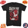 Green Day American Idiot Hysteria T Shirt Inspired Rock Music Classic Band Shirt Unisex T-Shirt