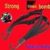 60x90cm Elastische Bungee-Kordel für Motorradgepäck & Helm Sicheres Spanngurt