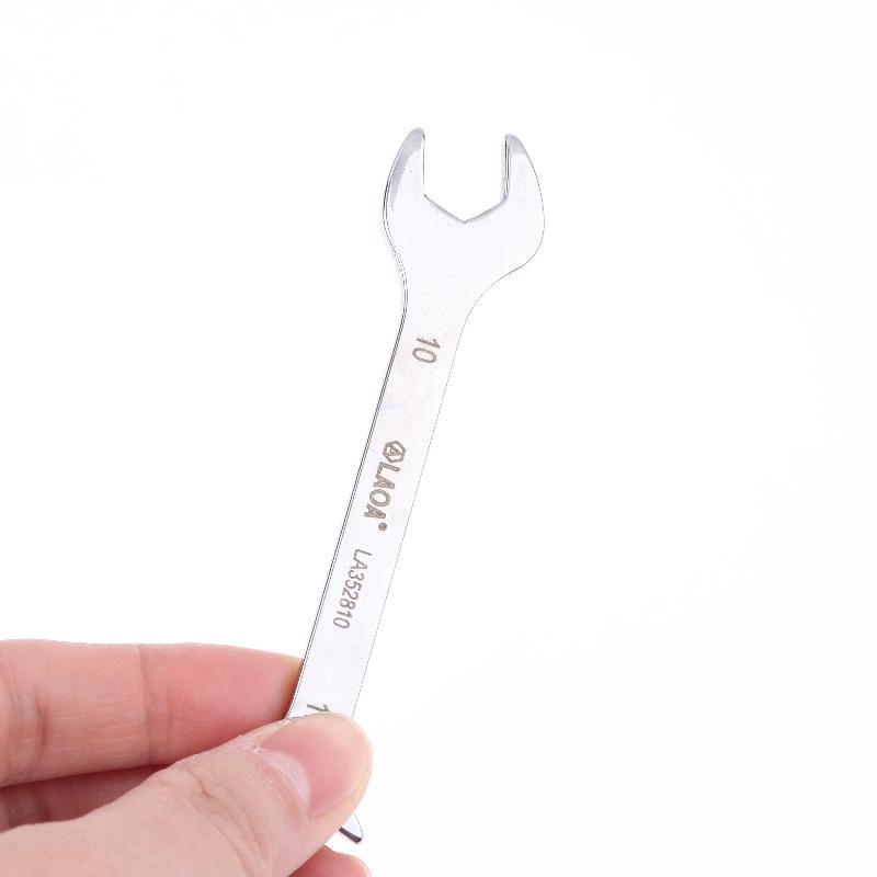 Mini Thin Double Open-end Wrench Stainless Steel Dual-purpose Wrench 5 To 11 Mm Available Mini Dual-purpose Wrench Set