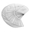 100PCS Triangular Cake Collar Transparent Mousse Surrounding Edge Wrapping Tray Cake Decor