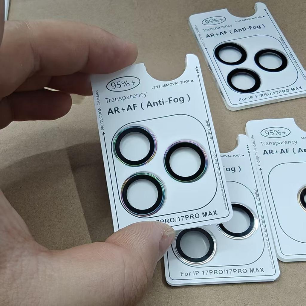 High Definition Lens Protective Film For iPhone17 17Air 17Pro 17ProMax Back Camera Tempered Glass Protector Case Easy To Install