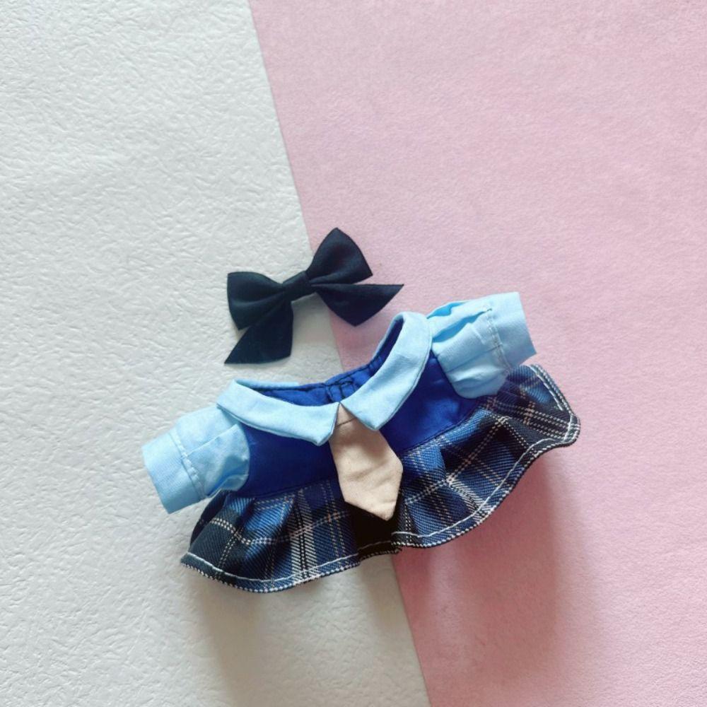 

Headwear Idol Dolls White Gauze Skirt Stuffed Cotton Doll Kawaii Cotton Doll Skirt Friends Gifts style A