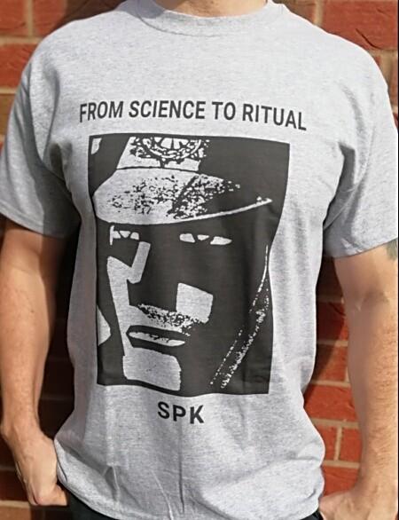 SPK Science To Ritual T-shirt Music Industrial Throbbing Gristle Psychic TV S061 S