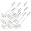 10Pcs Mouth Shape Table Name Clip Stable Base Wedding Place Card Holder  Wedding Table Decoration