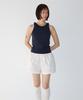 RONRON Frill Neck Sleeveless Navy