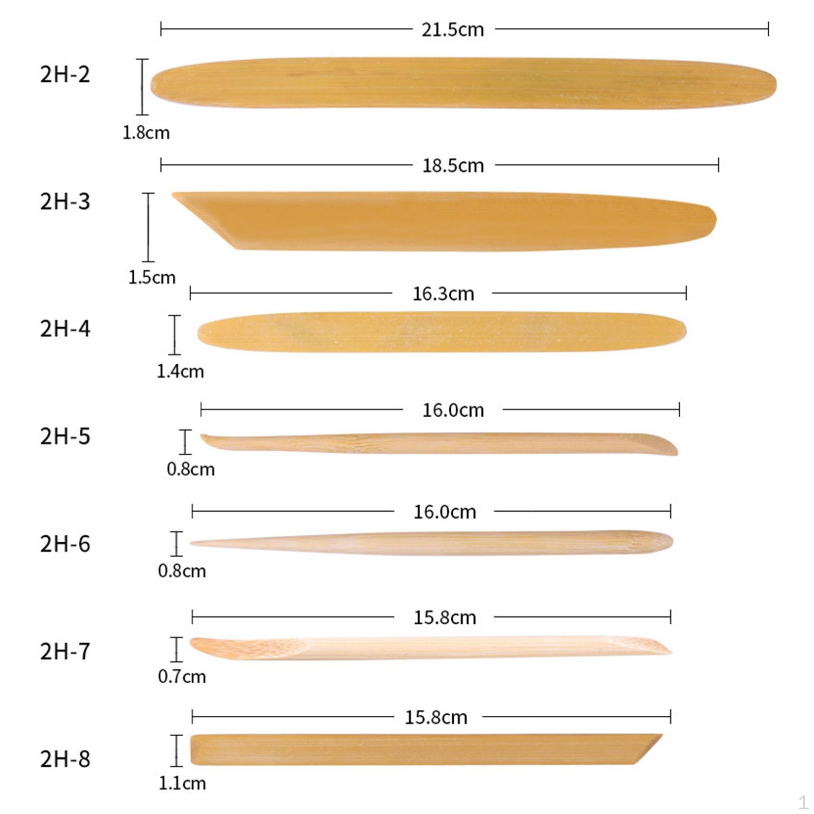 

7x Pottery Clay Sculpting Tools Set Ceramic DIY Crafts Portable Modeling Tool Kit for