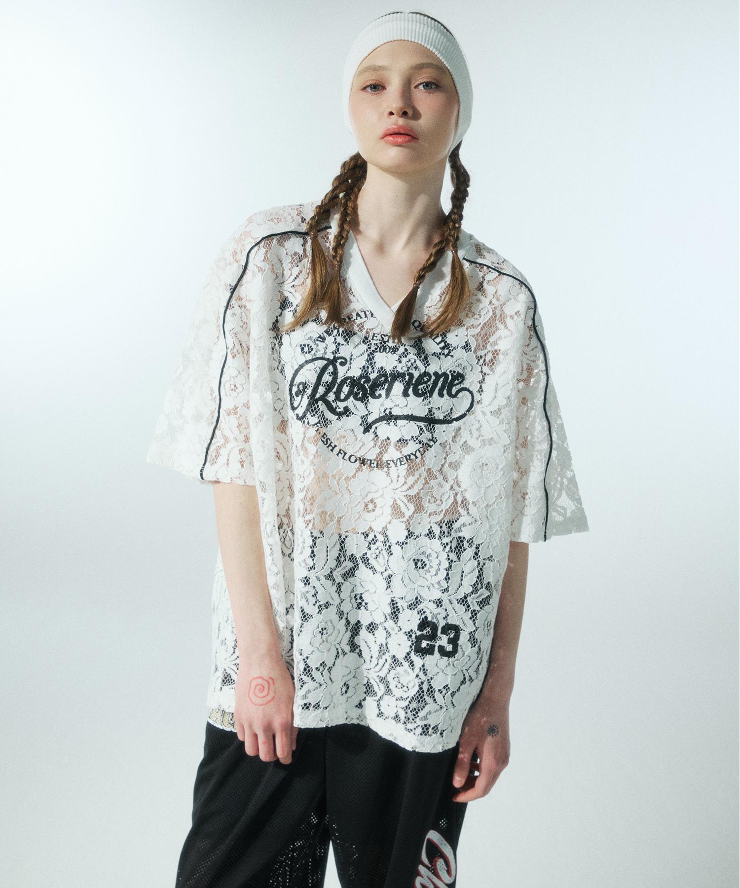 Uah Flower Lace T-Shirt (I) Free
