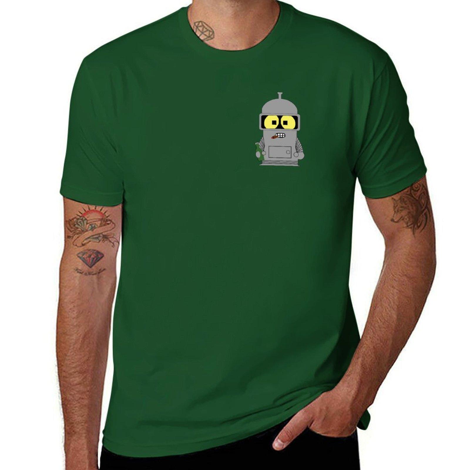 

Bender Park Tshirt tops boys animal print kawaii clothes cute tops Mens t shirts 4XL