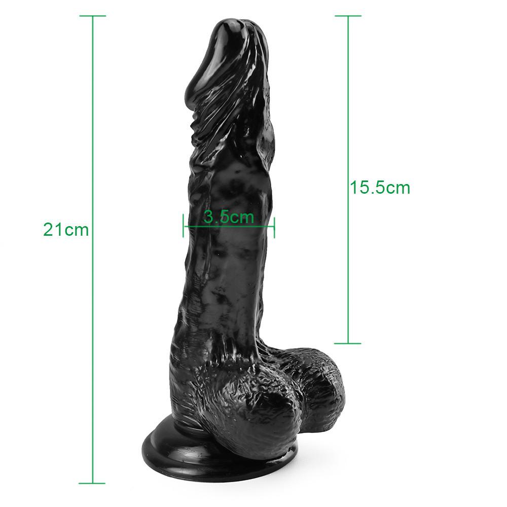MoDi Senzație de piele Dildo realist material moale Penis mare uriaș cu ventuză Jucării sexuale pentru femeie Strapon Masturbare feminină