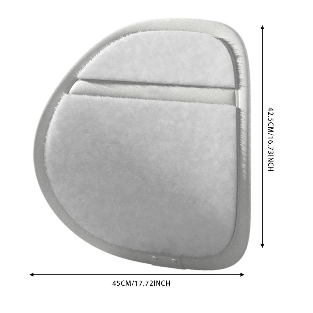 Car Heated Lumbar Support Winter Back Rest Cushion Pillow USB Workplace Seat Rebound Waist Pillow For Dining Chair Lower Back