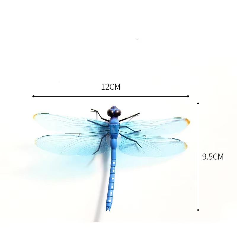 10 Pcs/lot Dragonfly Garden Decorative Yard Planter Colorful Dragonfly Stakes Decoracion Outdoor Decor Flower Pots Decoration