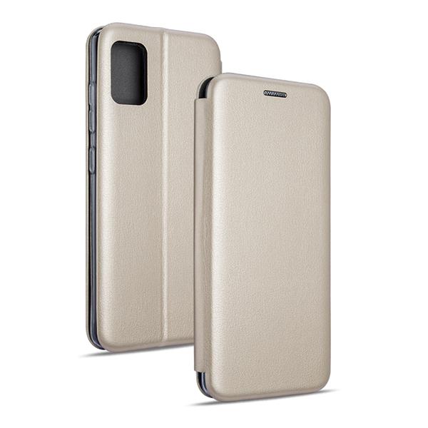 Etui Beline Book Magnetic Do Galaxy A20S Złote