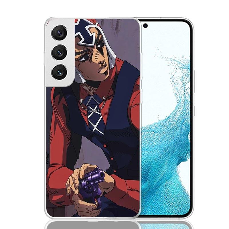 

Чехол для телефона JoJo Adventure Guido Mista для Samsung Galaxy S26 S25 Edge S24 S23 FE S22 Ultra S21 Plus S20 + Fundas Cover Coque Gal Samsung S21