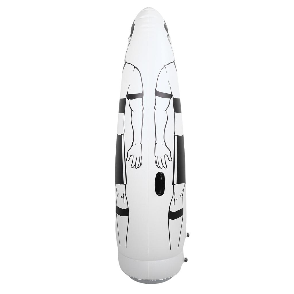 Soccer Inflatable Dummy Portable Inflatable Mannequin Football Practice Equipment for Indoor