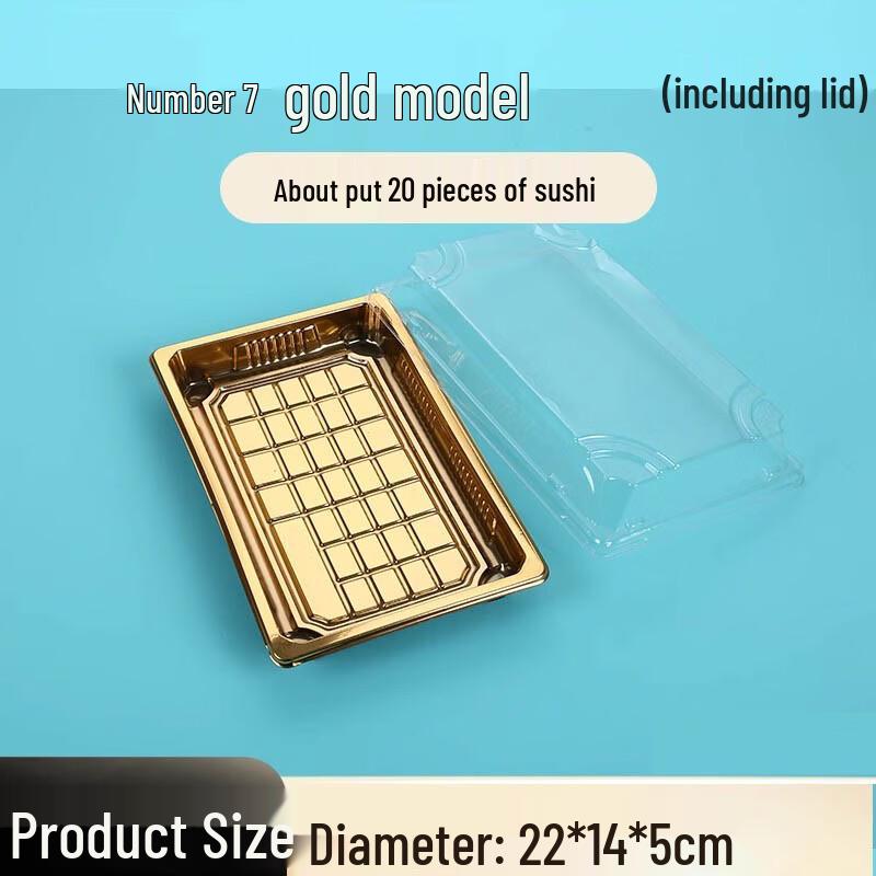 Disposable Japanese Sushi Takeaway Containers with Lids