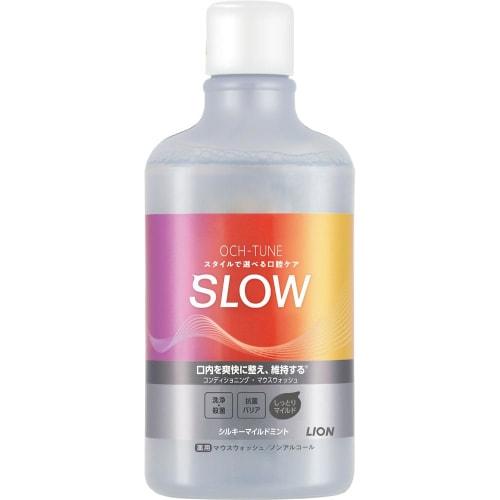 

OCH-TUNE SLOW Mouthwash, Silky Mild Mint, 600ml