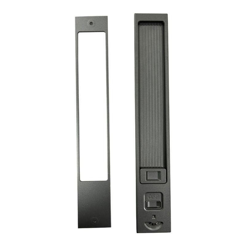 

Multipurpose Sliding Door Lock Childproof Safety Window Clamps for Home and Office Elegant Color Daily Use Accessory серый