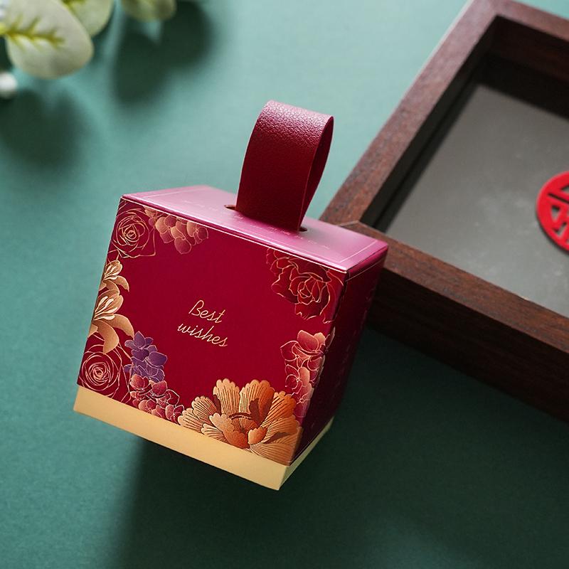2025 New Chinese Wedding Candy Gift Box - Elegant Packaging for Sweets