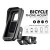 Bicycle Cell Phone Waterproof and Anti-fog Cell Phone Navigation Holder 360 Degree Rotation (Double Tube, Only for Bicycle)